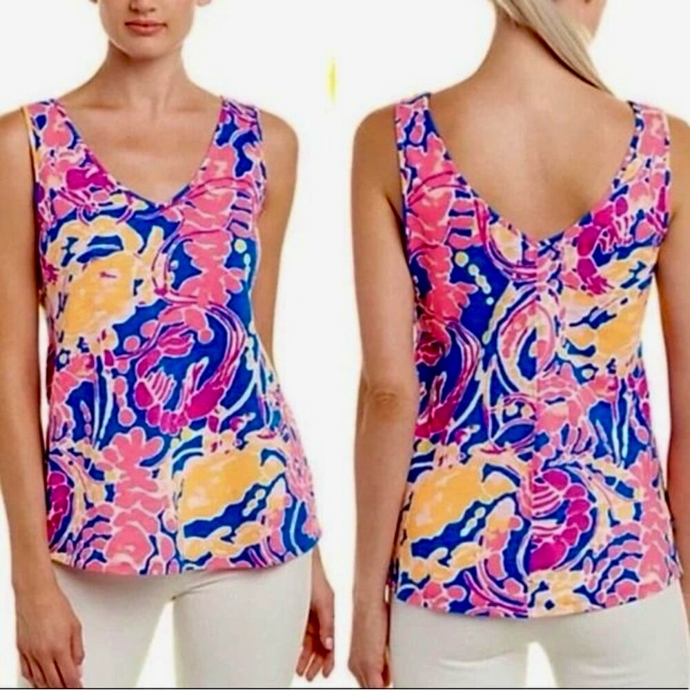 NWOT- Lilly Pulitzer Gigi Catch and Release Top